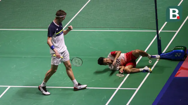 Anthony Ginting, Viktor Axelsen, Indonesia Open 2022