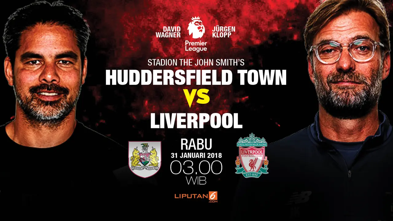 Prediksi Huddersfield Town vs Liverpool