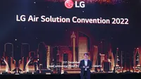 President of LG Electronics Indonesia, Lee Taejin, dalam acara LG Air Solution Covention 2022. Dok: LG Electronics Indonesia