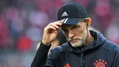 Pelatih baru Bayern Munchen, Thomas Tuchel saat laga pekan ke-26 Liga Jerman 2022/2023 melawan Borussia Dortmund di Allianz Arena, Munchen, Jerman, Minggu (02/04/2023) WIB. Die Roten berhasil mengambil alih pimpinan klasemen liga dari Dortmund melalui kemenangan 4-2 mereka.