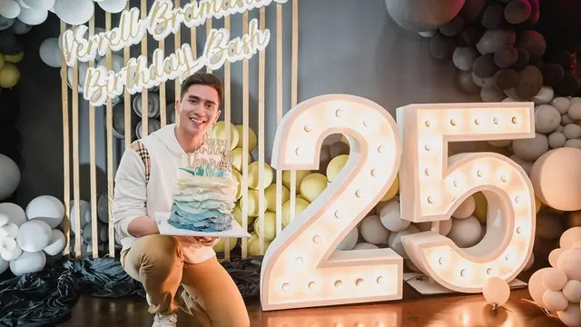 7 Momen Perayaan Ulang Tahun Verrell Bramasta ke-25, Natasha Wilona Jadi Sorotan