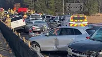 Kecelakaan beruntun di Virginia (Virginia State Police)