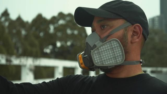 Seniman grafiti Darbotz. (Foto: Kolek Pribadi Darbotz)