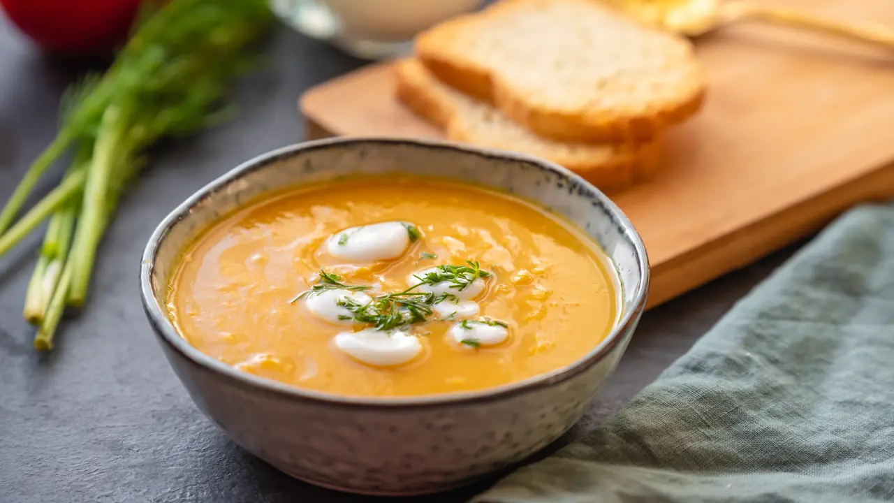 Resep pumpkin soup sederhana