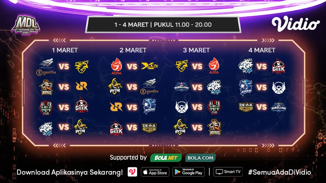 Jadwal MDL Season 3 pekan kedua di Vidio