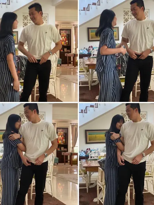 Taufik Hidayat dan Putrinya (Instagram/taufikhidayatofficial)