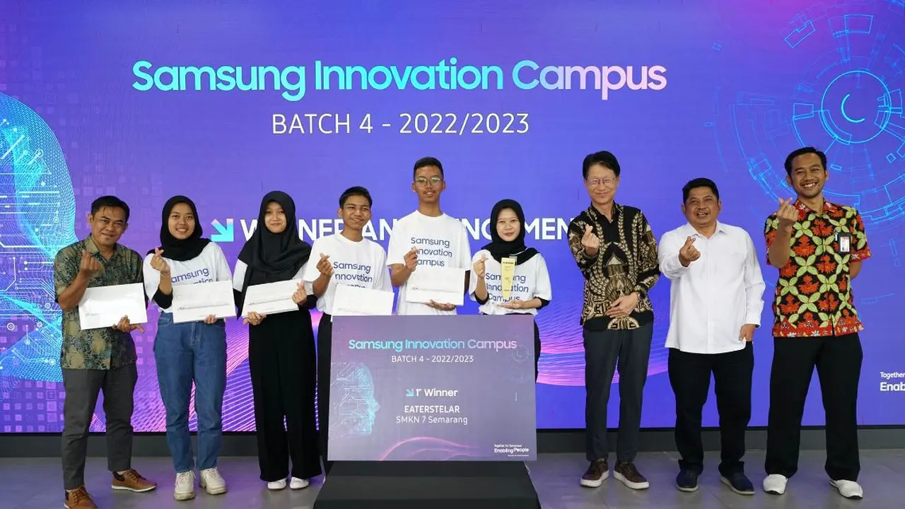 Babak puncak program pendidikan Samsung Innovation Campus (SIC) Batch 4. (Liputan6.com/ ist)