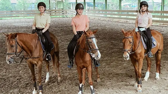 Nagita Slavina, Syahnaz Sadiqah, Nisya Ahmad