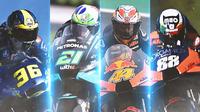 MotoGP - Pembalap dengan Performa Paling Mengejutkan di MotoGP 2020: Joan Mir, Franco Morbidelli, Pol Espargaro, Miguel Oliveira (Bola.com/Adreanus Titus)