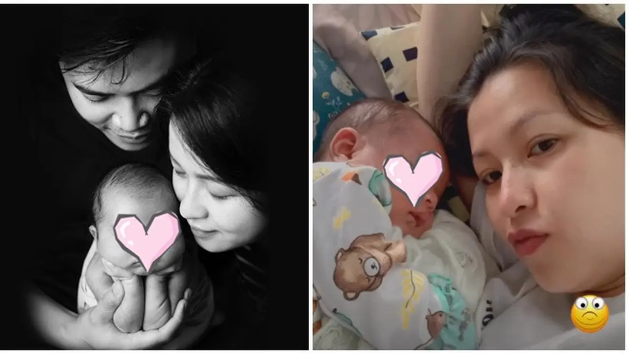 Sama Seperti Dinda Hauw, Ini 6 Potret Ninie Mbayang Baru Melahirkan Anak Kedua