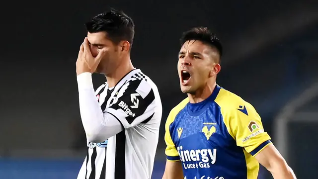 Foto: Anak Diego Simeone Borong Dua Gol, Juventus Kehilangan Muka Dipermalukan Hellas Verona