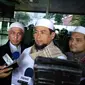Ustaz Zulkifli Muhammad Ali memenuhi panggilan Direktorat Tindak Pidana Siber Bareskrim Polri. (Liputan6.com/Rezki Apriliya Iskandar)