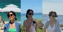 Aktris Son Ye Jin kini menikmati liburan bersama keluarga di Jepang. Gaya busananya jadi sorotan tersendiri [@yejinhand]