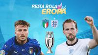 Piala Eropa - Euro 2020 Italia Vs Inggris - Head to Head Pemain (Bola.com/Adreanus Titus)