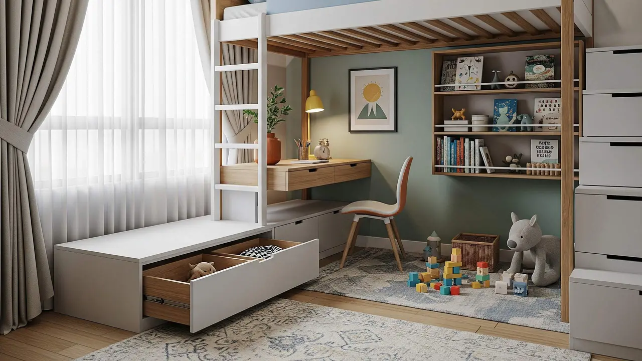 Rumah Mungil Lebar 3 Meter Tapi Elegan