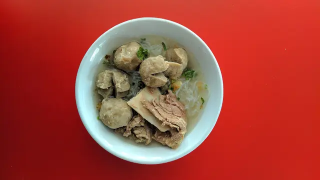 Ilustrasi bakso sapi