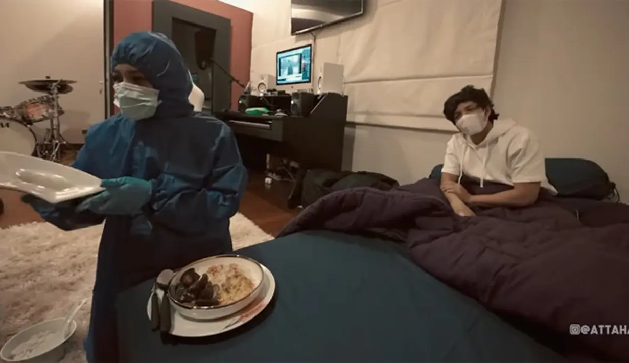 Atta Halilintar dan Aurel Hermansyah (Youtube/ Atta Halilintar)