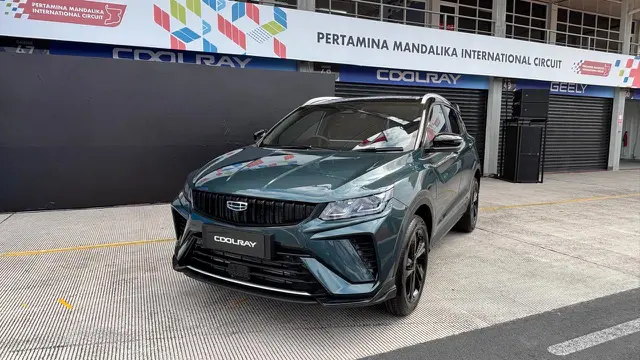 Geely Coolray meluncur di Mandalika (Arief A/Liputan6.com)