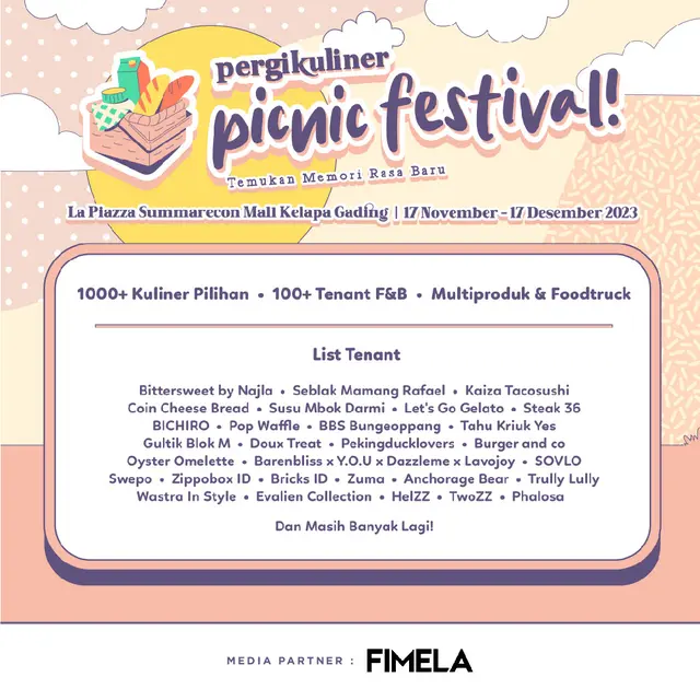 PergiKuliner Picnic Festival