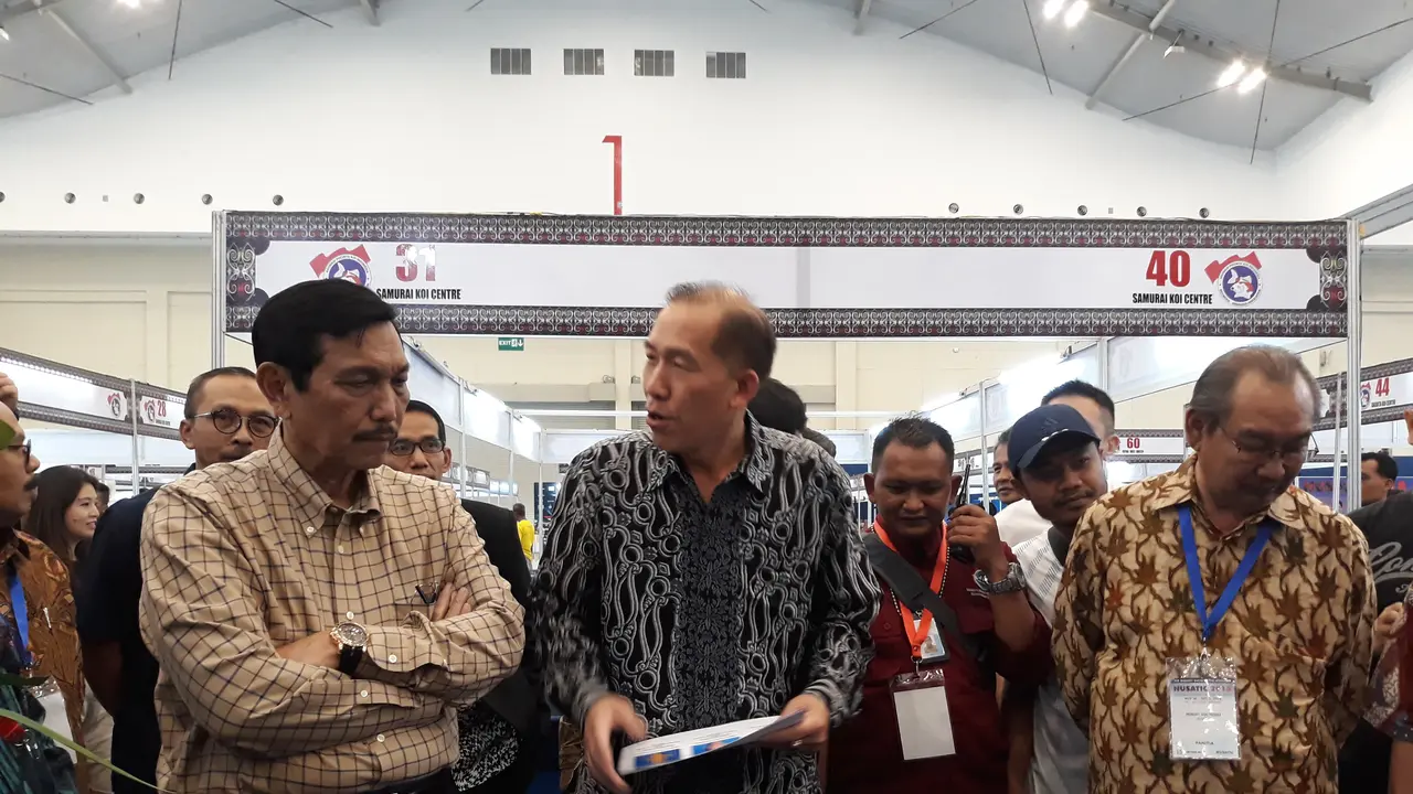 Menteri Luhut hadiri Nusantara Aquatic di BSD