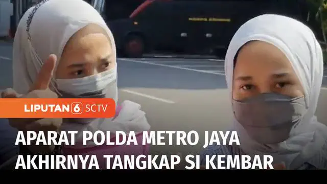 Tim Gabungan Direktorat Reserse Kriminal Umum Polda Metro Jaya amankan Rihana dan Rihani, pelaku penipuan gawai iPhone. Keduanya diamankan saat bersembunyi di salah satu apartemen di Tangerang, Banten.