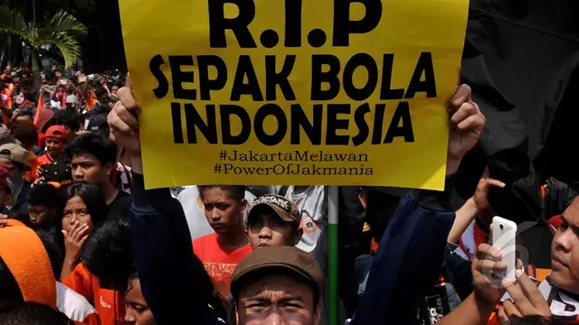 Demo Suporter Persija Jakarta, Jakmania