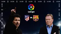 La Liga - Atletico Madrid Vs Barcelona - Head to Head Pelatih (Bola.com/Adreanus Titus)