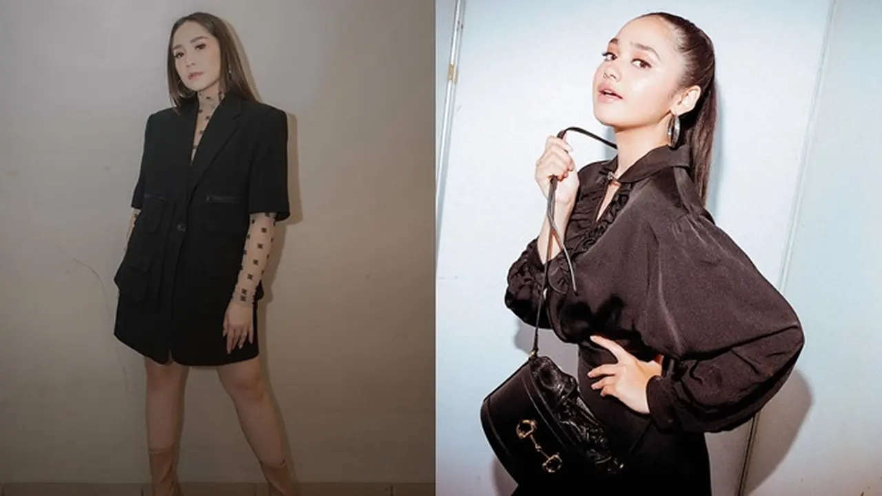Gaya 6 Seleb Wanita dalam Konser 25 Tahun Melly Goeslaw dan Anto Hoed, Menawan