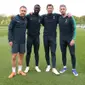 Christian Eriksen, Davinson Sanchez, Jan Vertonghen dan Toby Alderweireld. (dok. Tottenham Hotspur)