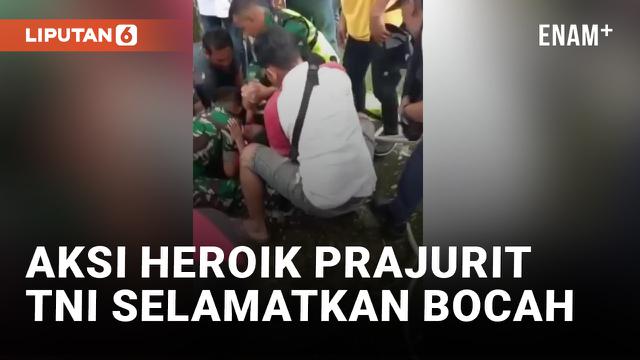 3 Prajurit Evakuasi Anak yang Tercebur di Sumur Candi Borobudur