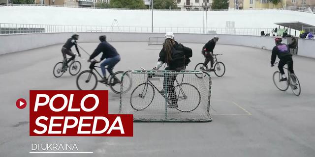 VIDEO: Melihat Serunya Polo Sepeda di Ukraina