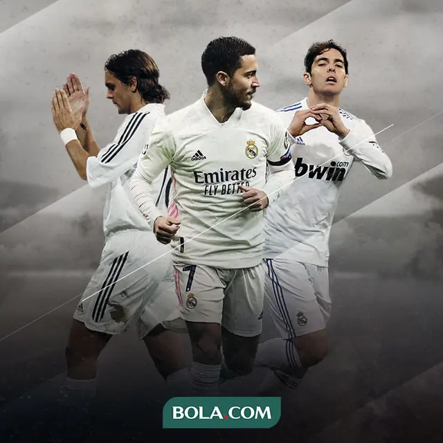 Eden Hazard, Kaka, Jonathan Woodgate