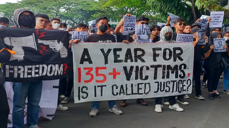Koalisi Masyarakat Sipil : Sidang Tragedi Kanjuruhan Peradilan Sesat