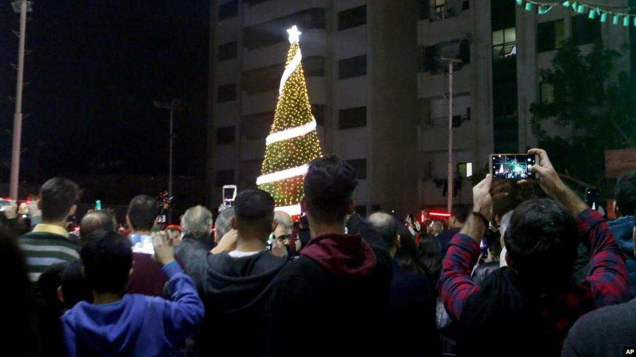 Perayaan Natal 2019 di Gaza.