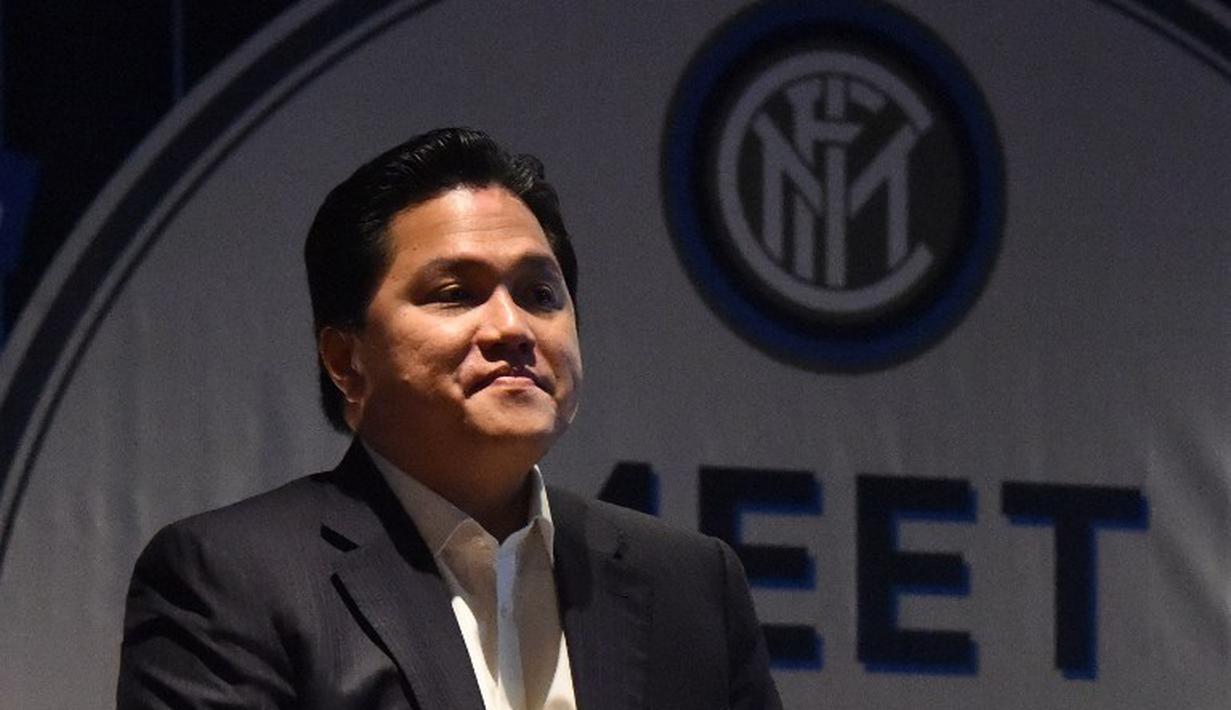 Erick Thohir, Pengusaha asal Indonesia adalah President  Inter Milan, Italia. (AFP Photo / Bay Ismoyo)
