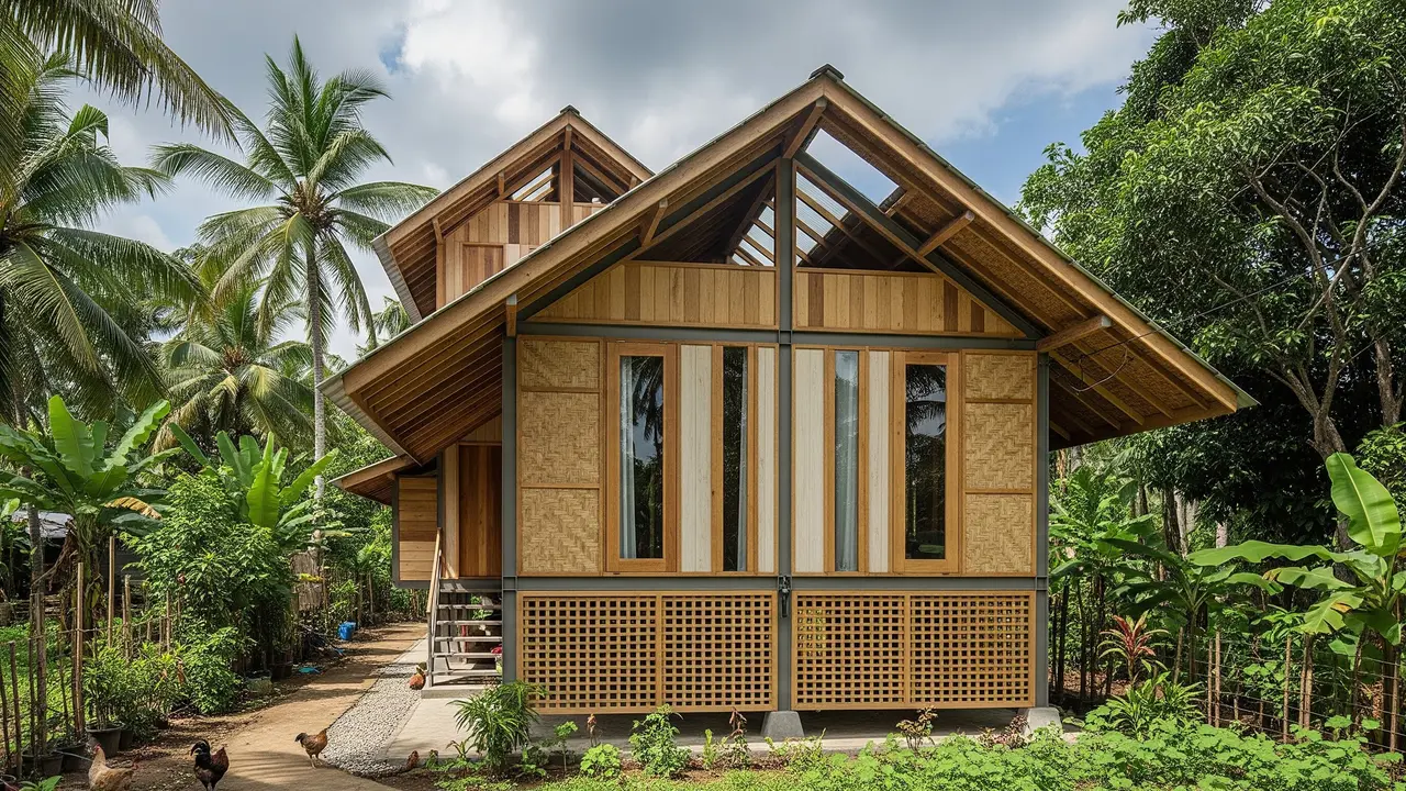 Desain Rumah 4x8 Meter di Desa yang Sederhana