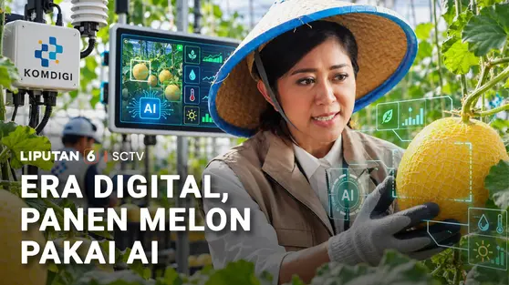 Era Digital, Panen Melon Pakai AI