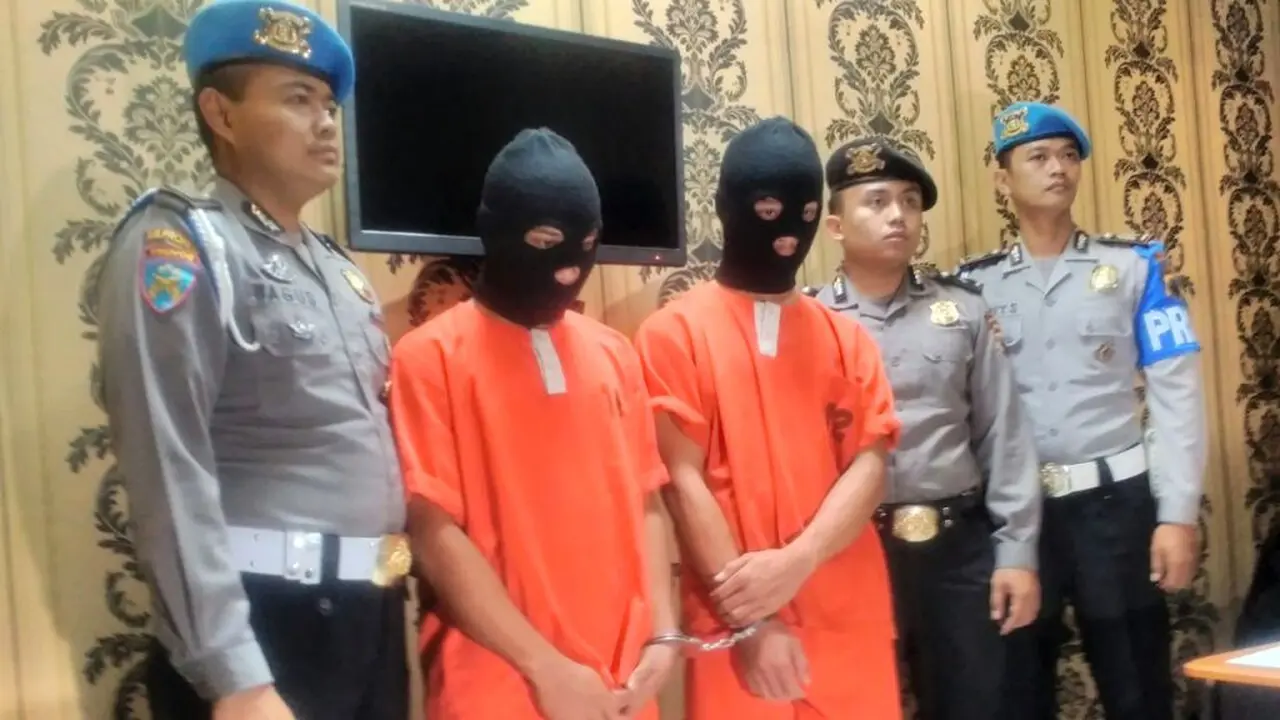 Dua remaja pelaku pencurian sepeda motor milik polisi ditangkap dalam waktu cepat. (Foto: Liputan6.com/Muhamad Ridlo/Polres Wonosobo).