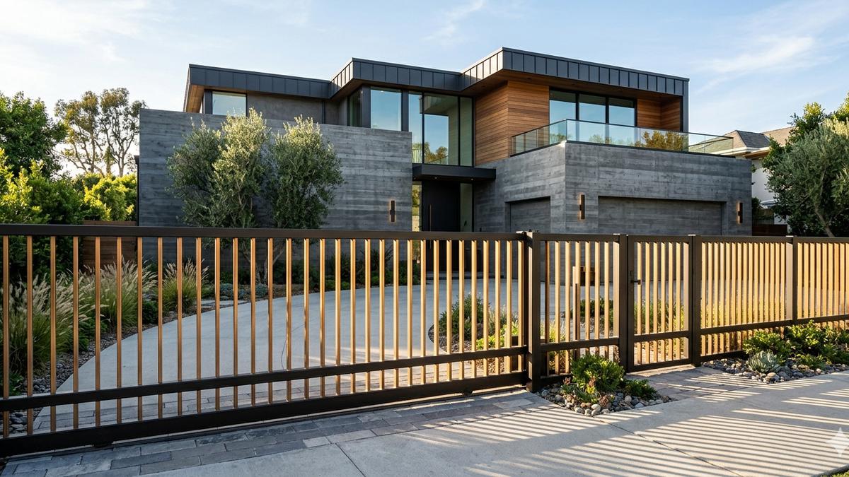9 Ide Kombinasi Pagar Besi dan Tembok yang Terlihat Elegan untuk Hunian Impian