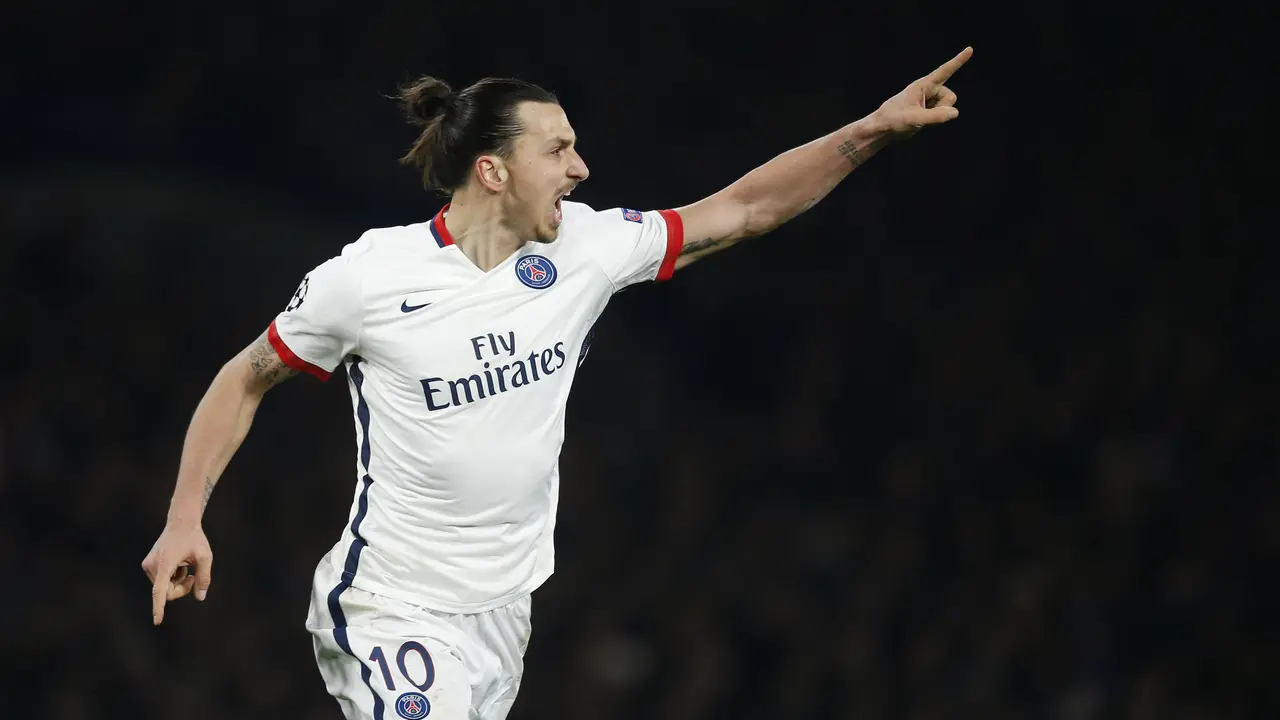 Bomber Paris Saint Germain Zlatan Ibrahimovic (Reuters)
