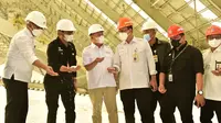 Menteri Pertanian Syahrul Yasin Limpo (Mentan SYL) melakukan kunjungan ke PT. Pupuk Kalimantan Timur (Kaltim) guna memastikan stok dan meningkatkan kapasitas serta kualitas pupuk untuk peningkatan produktivitas komoditas pertanian, Jumat (10/9/2021).