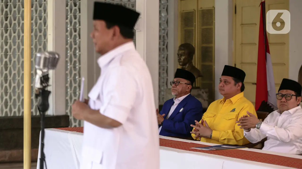Golkar PAN PKB Dukung Prabowo Subianto