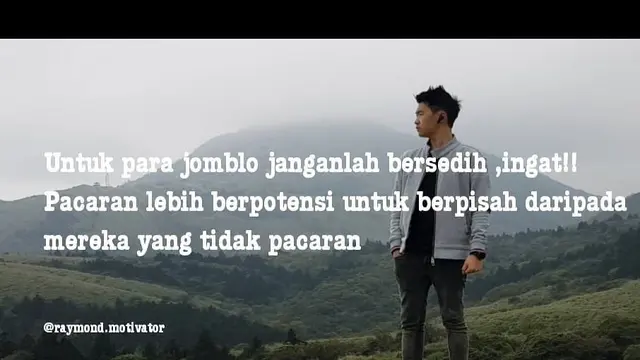 7 Kata-Kata Motivasi Nyeleneh Tentang Cinta Ini Bikin Enggak Percaya Diri