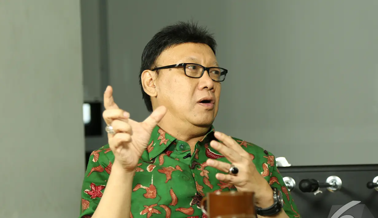 Menteri Dalam Negeri Tjahjo Kumolo (Liputan6.com/Dono Kuncoro)
