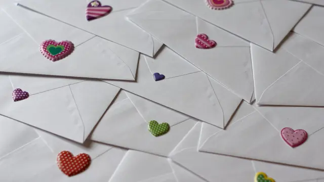 Ilustrasi surat cinta