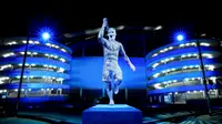 Liga Inggris: Man City Bikin Patung Sergio Aguero di Luar Etihad Stadium