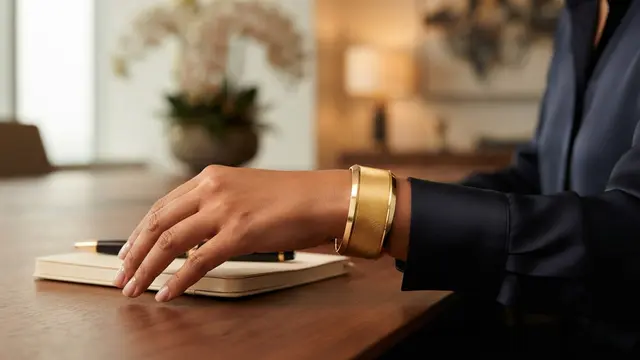 Model Gelang Emas yang Menonjolkan Aura Kaya