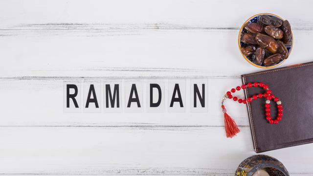 Ilustrasi poster Ramadan