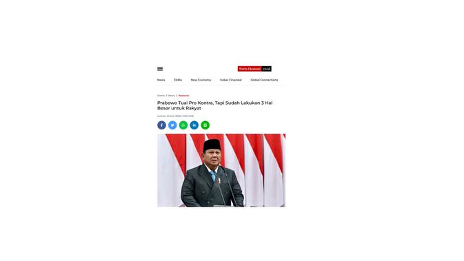 Cek fakta artikel Presiden Prabowo izinkan Israel uji coba rudal di Indonesia