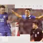 3 Pemain Thailand yang patut diwaspadai Timnas Indonesia. (Bola.com/Dody Iryawan)